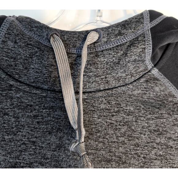 Nike Womens Jacket Sweatshirt Hood M medium Gray Misses Coat Sz 8 10 Junior Girl - Picture 3 of 10